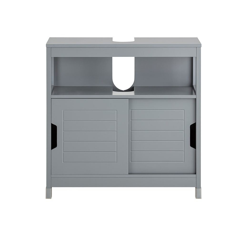 Armario para de bajo del lavabo mdf gris