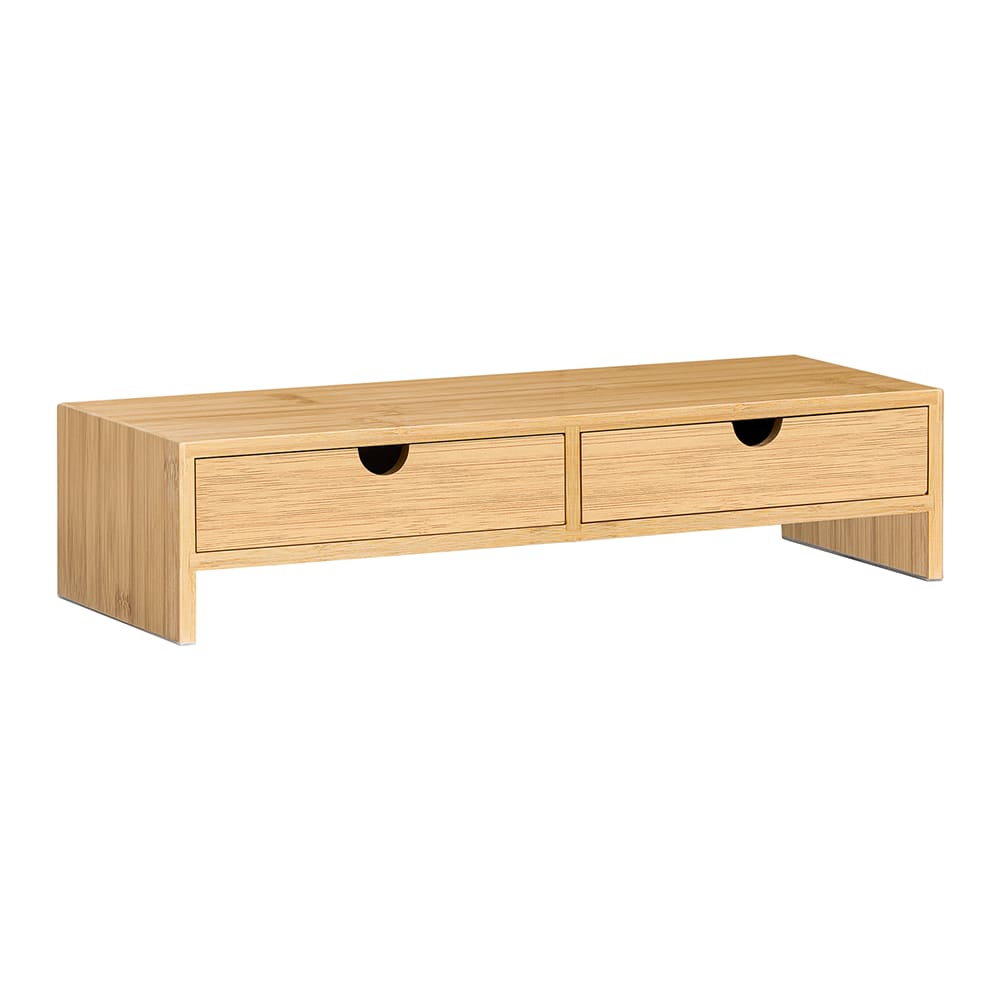 Support de moniteur écran en bambou naturel