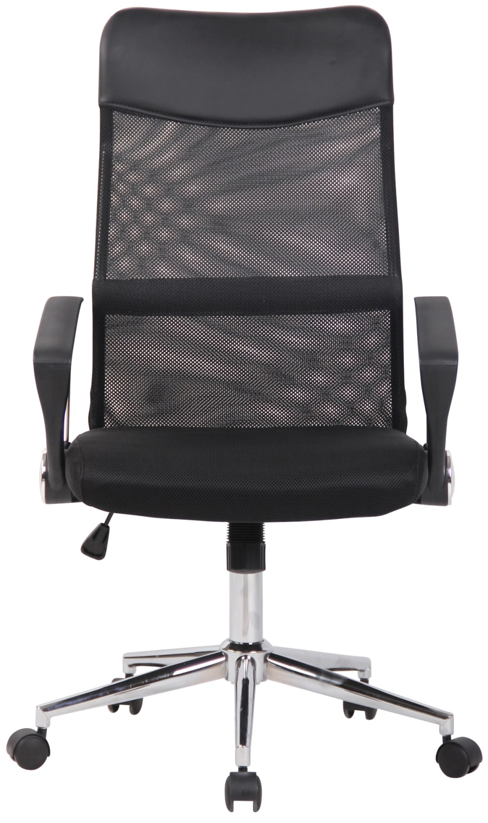Silla de oficina giratoria regulable en microfibra negro - Maisons du Monde
