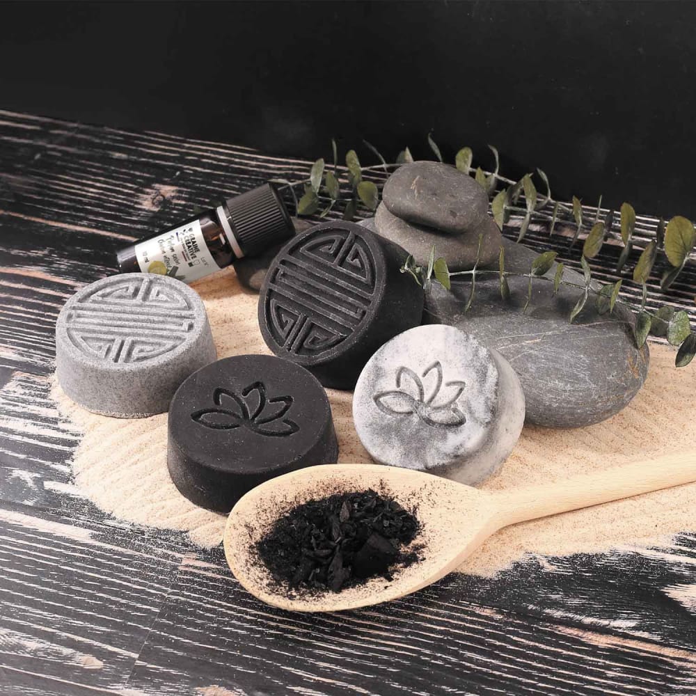 Kit de creation savon au charbon diy - Maisons du Monde
