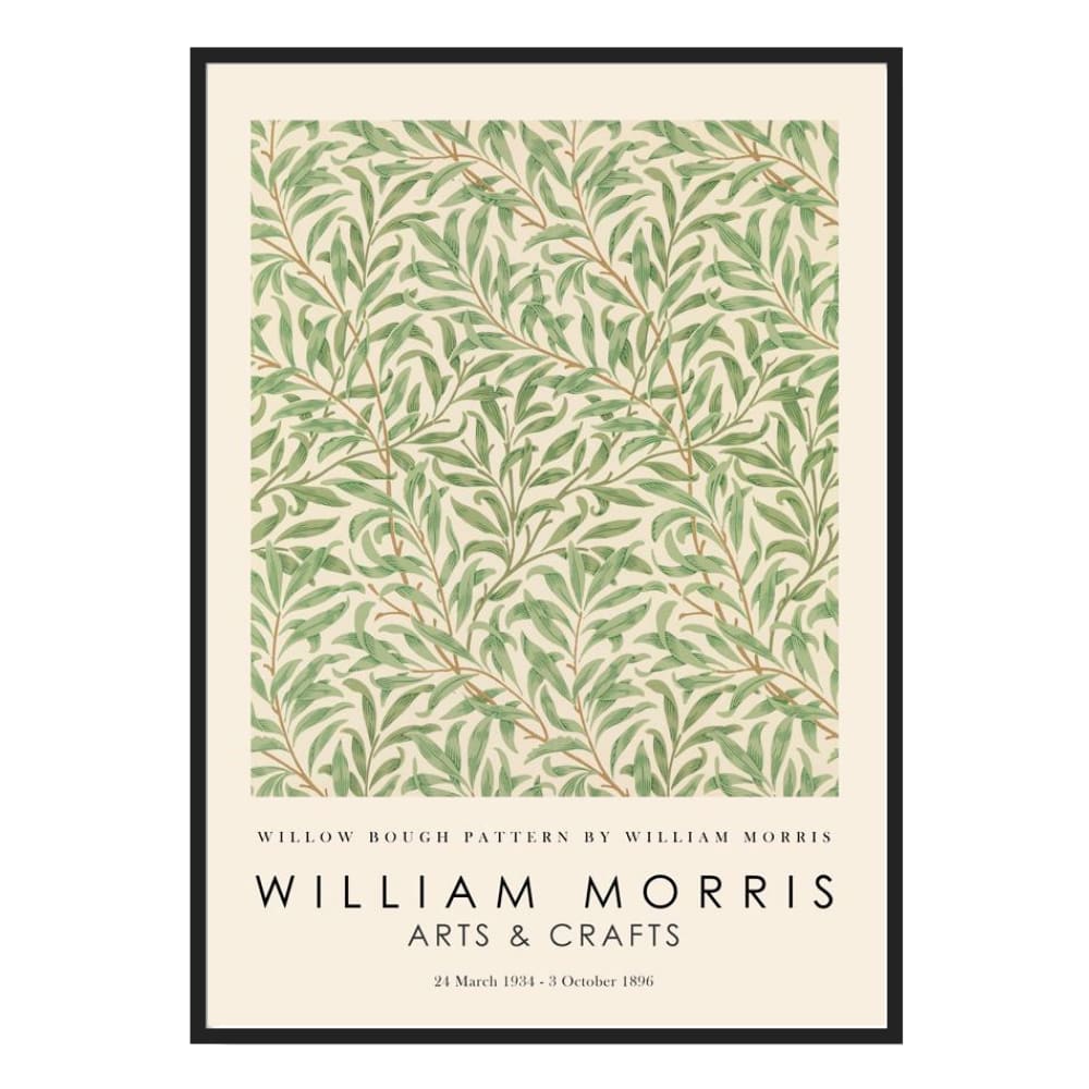 Stampa decorativa con quadro, 40 x 50 cm - Modello Contemporaneo - Verde - Carta