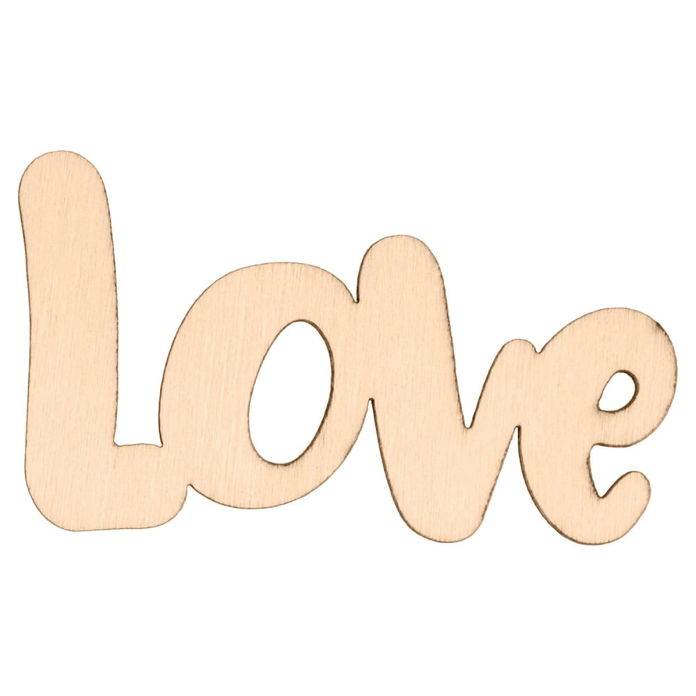 Artemio - Mot en bois 'love'