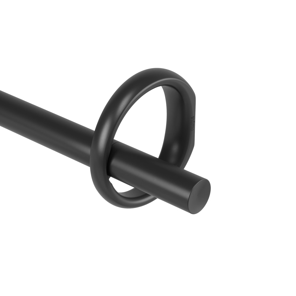 Umbra Ausziehbare Gardinenstange 107-305cm D25mm schwarz style modern - Metall