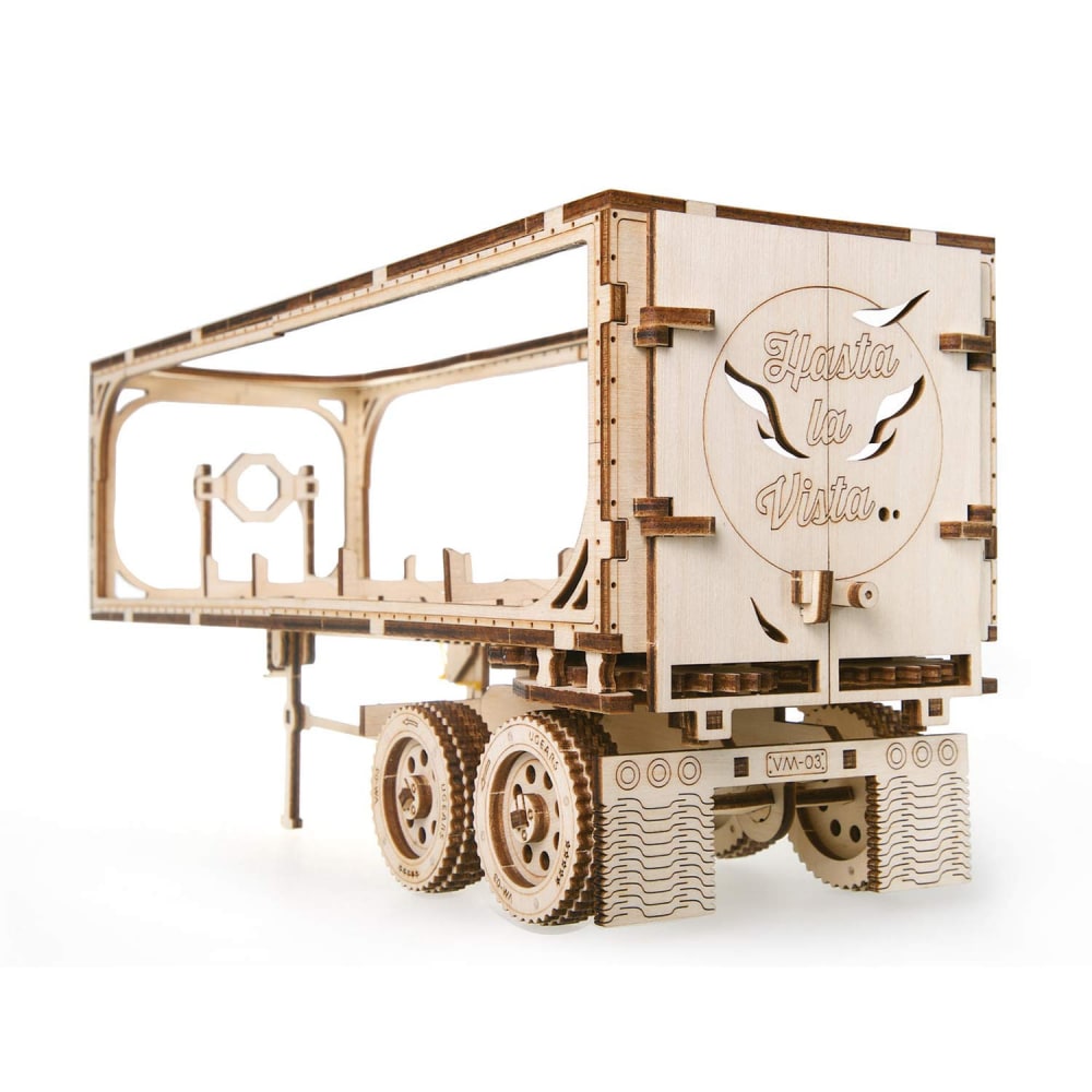Maquette en bois 3d camion