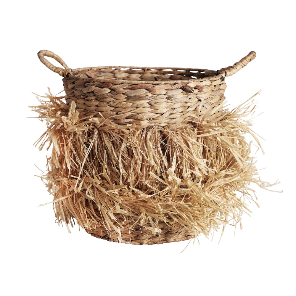 corbeille en fibre naturelle
