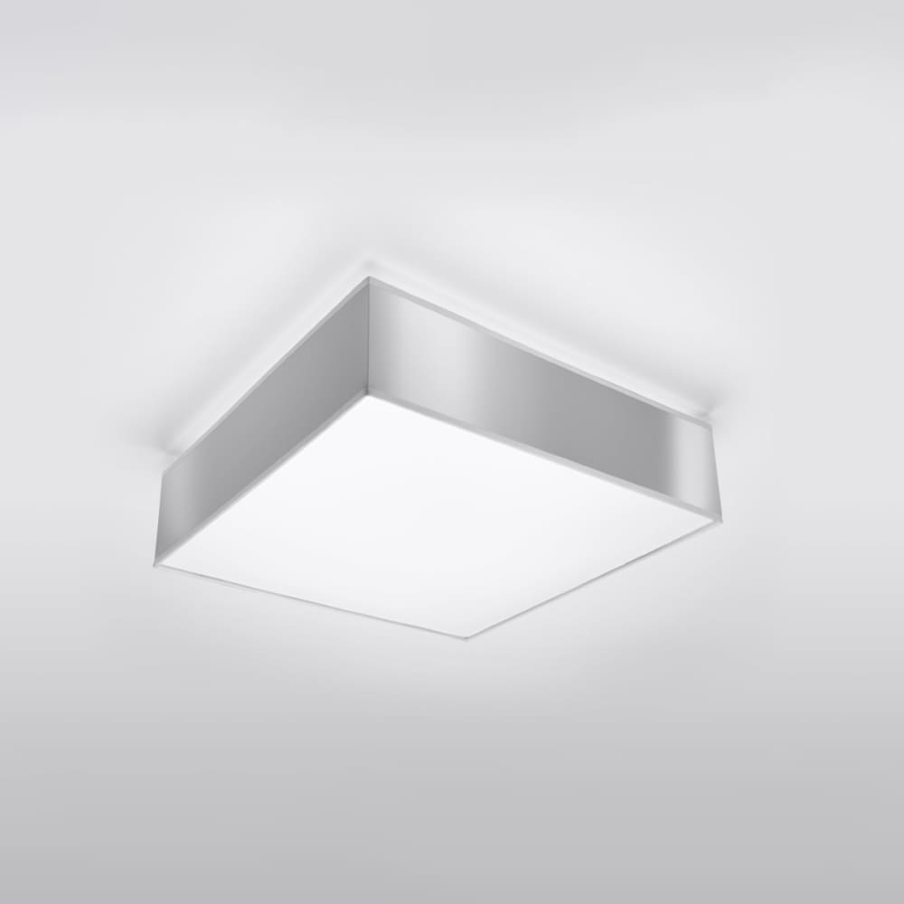 Lampada a soffitto grigia pvc - Sollux Lighting