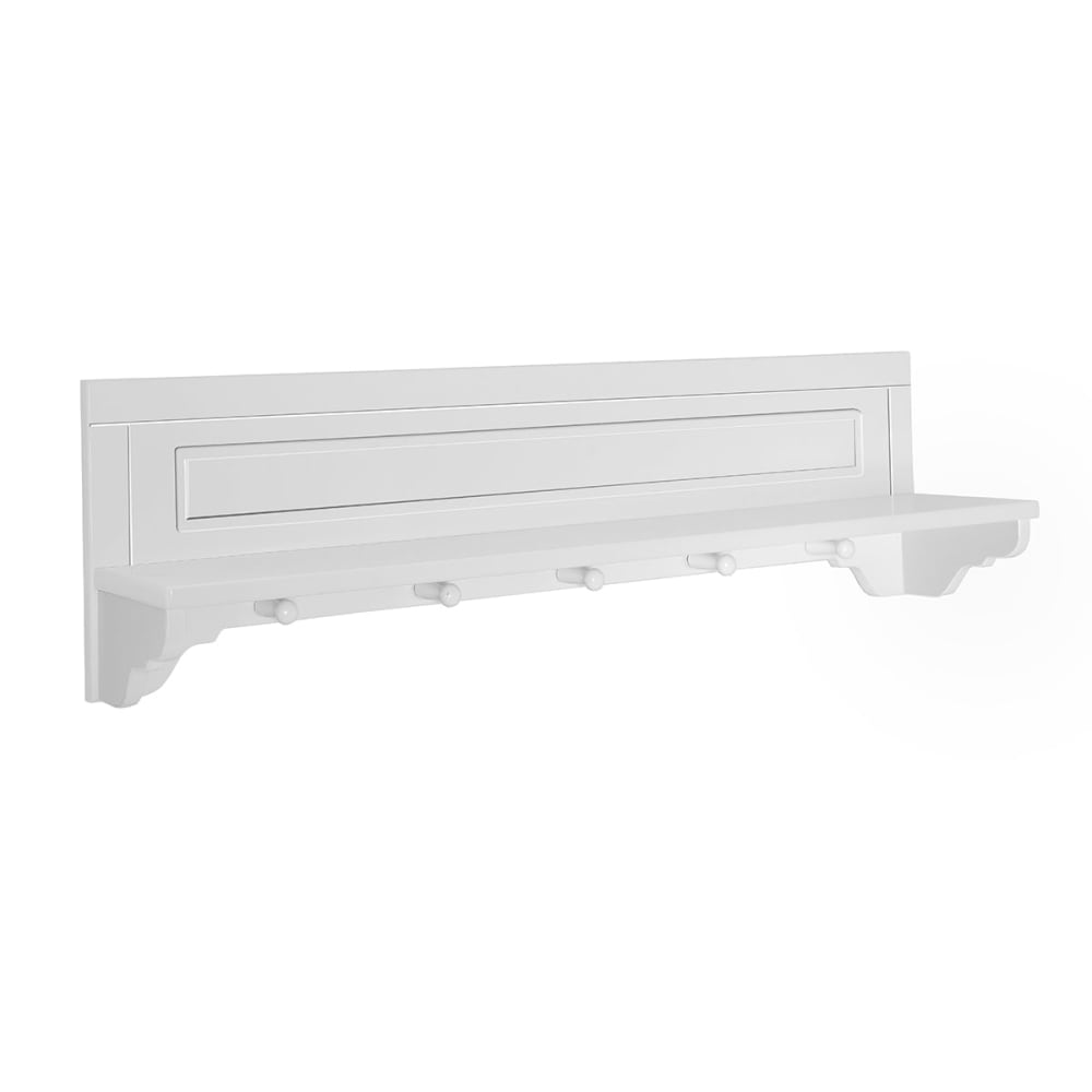 Etagère murale panneaux mdf blanc