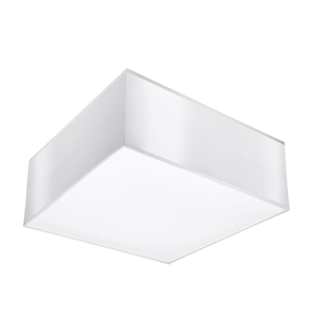 Lámpara de techo blanco cloruro de polivinilo alt. 11 cm