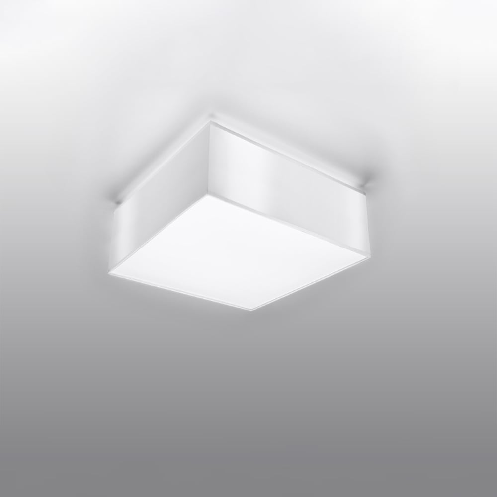Lámpara de techo blanco cloruro de polivinilo alt. 11 cm - Maisons du Monde
