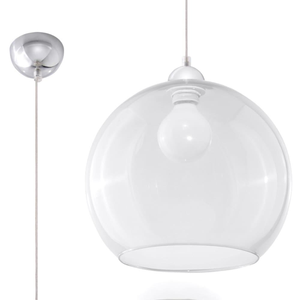 suspension Acier Transparent