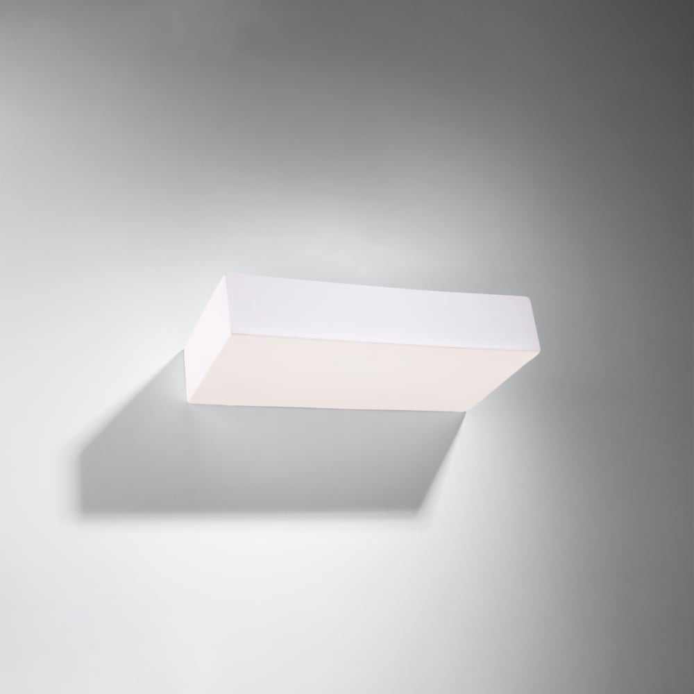Lámpara de pared blanco cerámica alt. 7 cm - Maisons du Monde