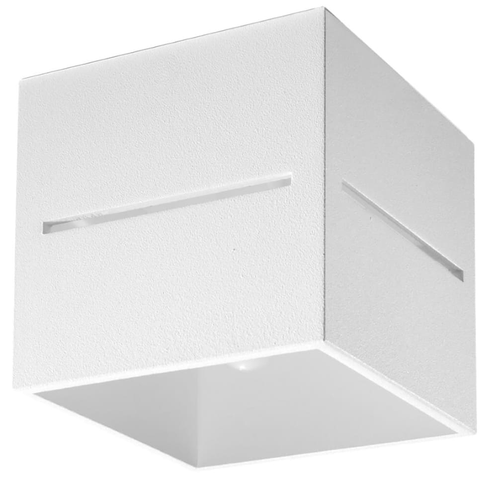 Sollux Lighting Deckenlampen aus Aluminium in Weiß style classic chic Weiß Aluminium