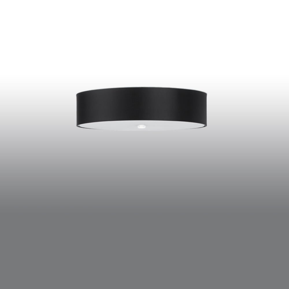 Plafonnier Tissu Noir E27 5 Skala 50 — vue 3