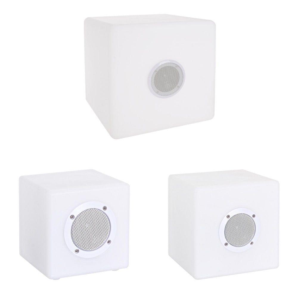 Lampada a led RGB con speaker bluetooth 40x40 cm - Bizzotto
