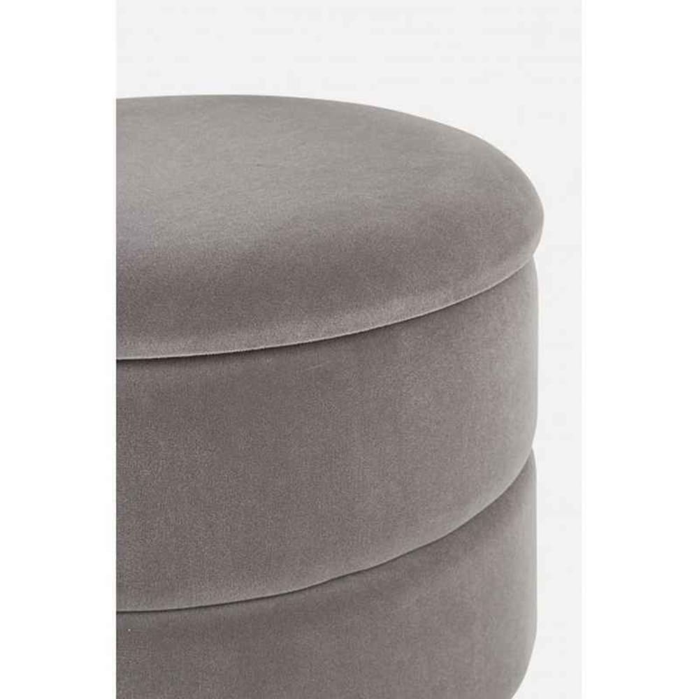 Pouf contenitore grigio scuro - Konte.Design