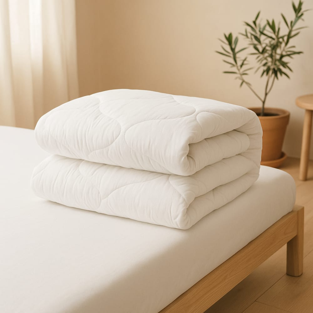 Protège-matelas frais tissu thermorégulateur 160x200 — vue 4