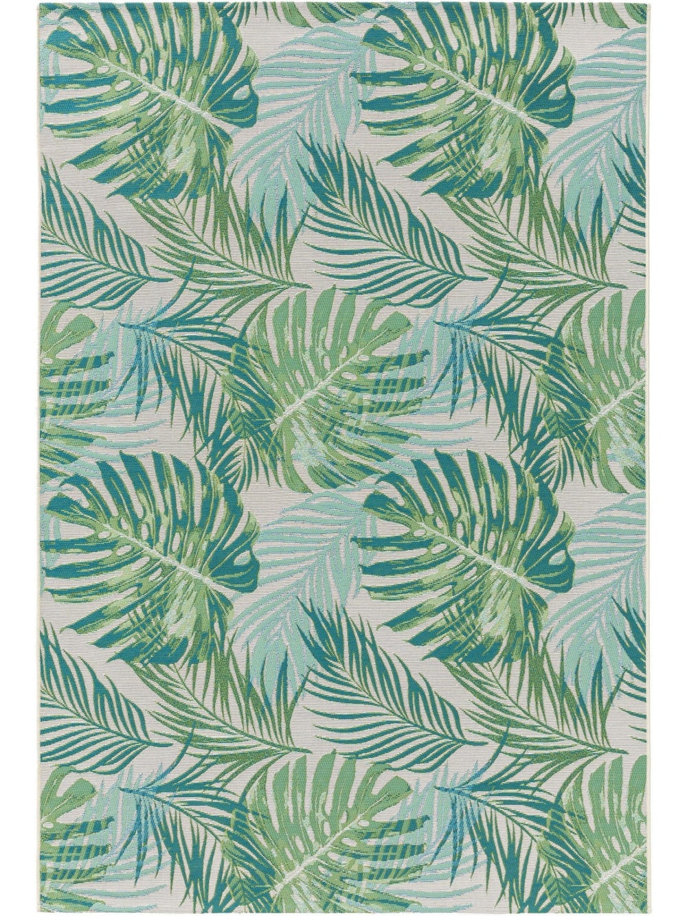 Tapis d'extérieur & intérieur vert 160x235