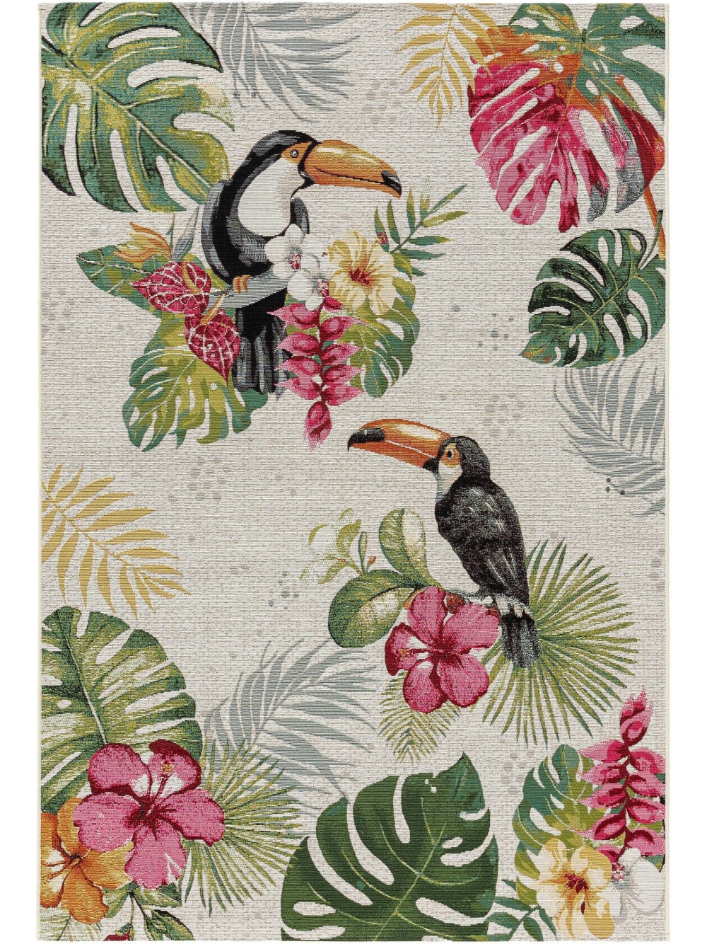 Tapis d'extérieur & intérieur multicouleur 80x165