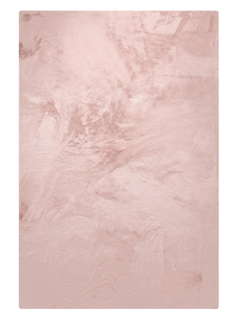 Benuta Fellteppich rosa 200x300 style modern Rot Pvc - Polyvinlychlorid