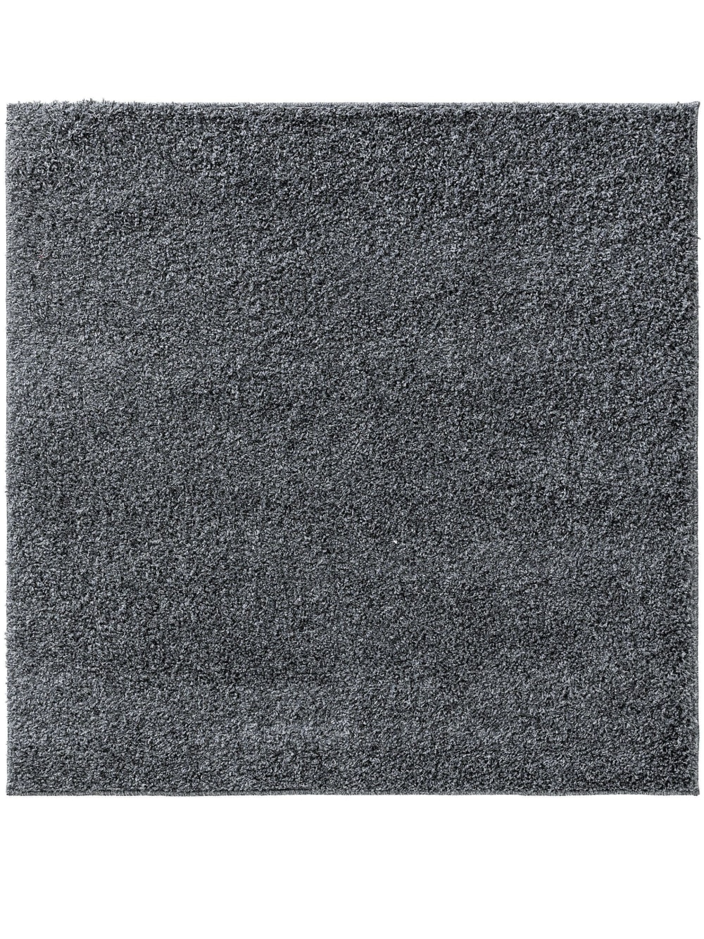 Benuta Hochflorteppich grau 160x160 style modern - Pvc - Polyvinlychlorid