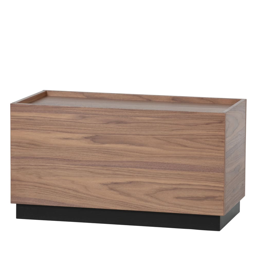 Beistelltisch aus Nussbaumfurnier, Braun - Maisons Du Monde