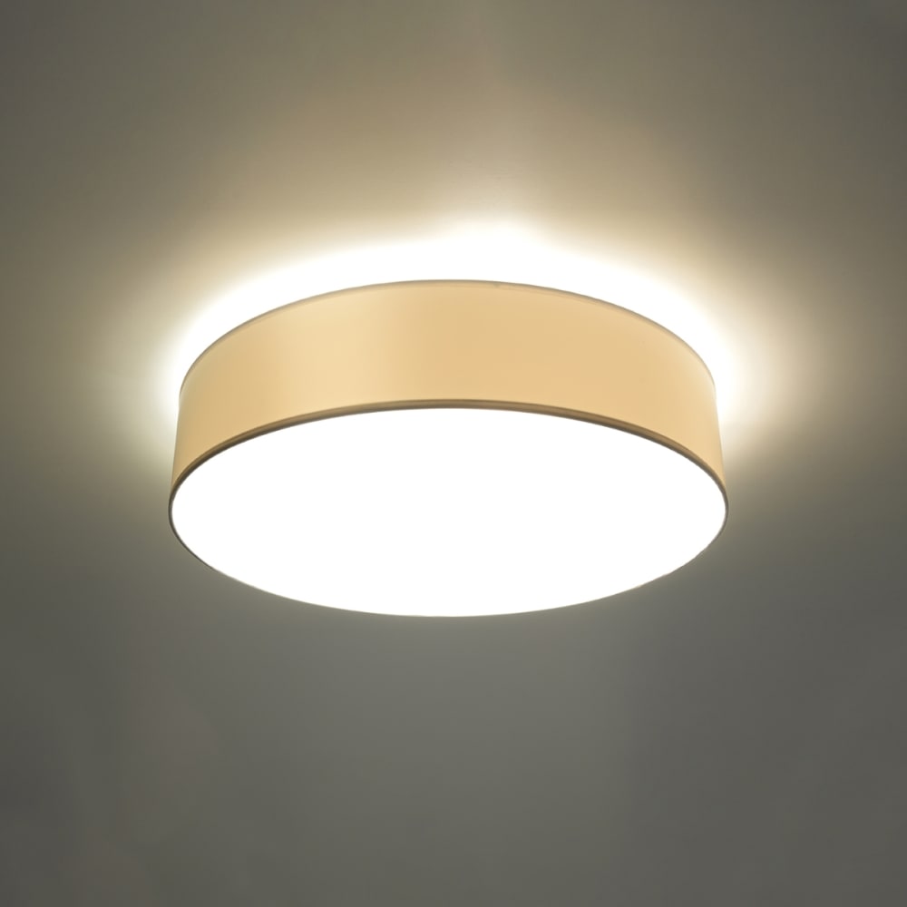 Plafonnier PVC Blanc E27 4 Arena — vue 4