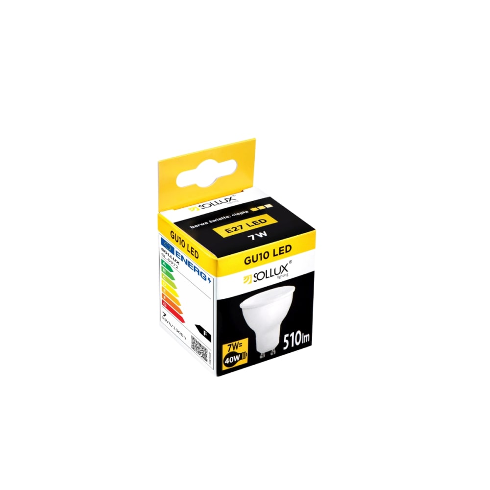 Bombilla led gu10 3000k 7w 510lm alt. 6 cm - Maisons du Monde