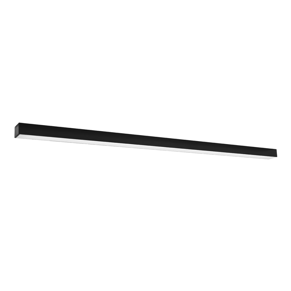 Thoro Lighting Deckenleuchte aus Aluminium, Höhe 6 cm, schwarz style modern - Aluminium