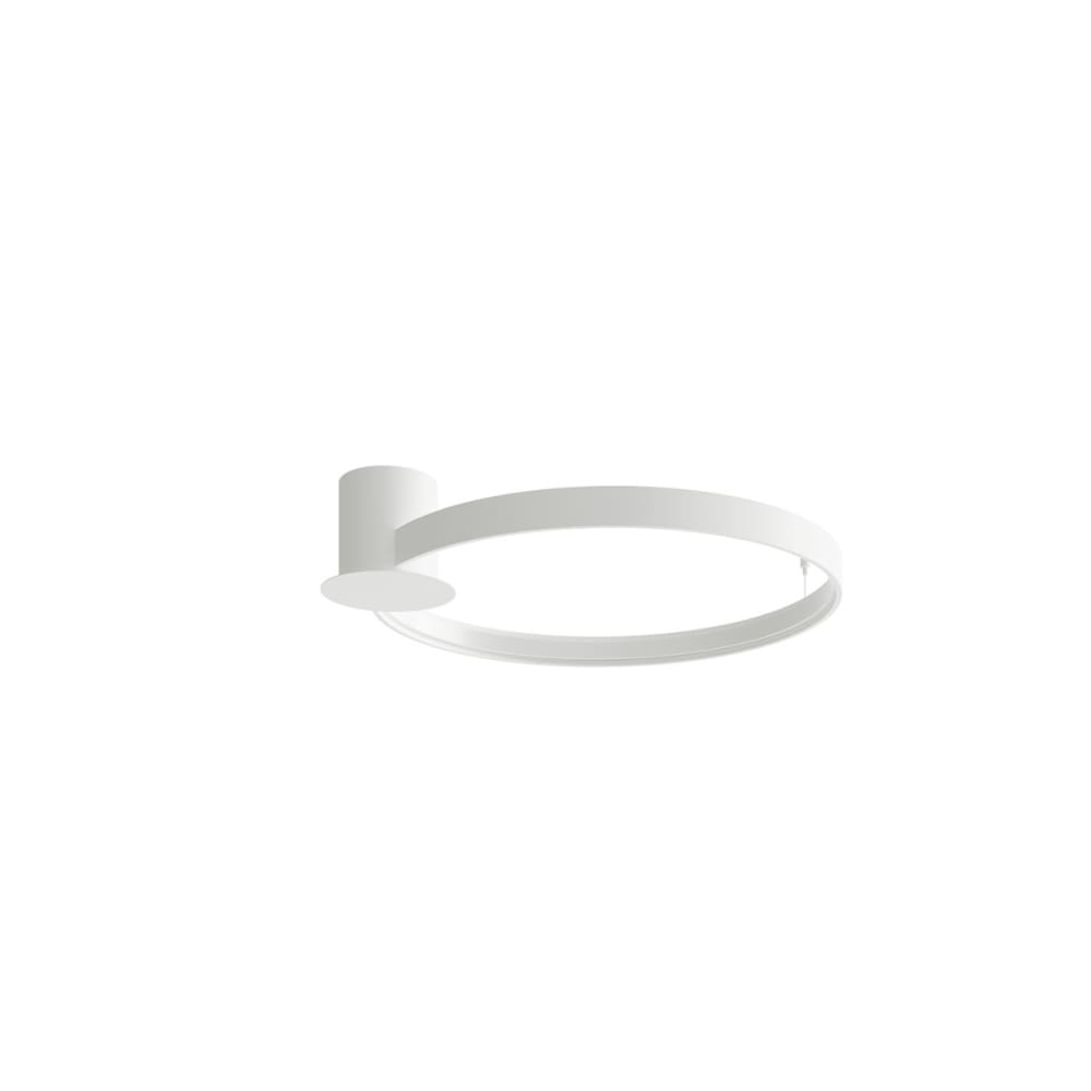 Thoro Lighting Deckenleuchte aus Stahl, Höhe 13 cm, weiß style modern - Stahl