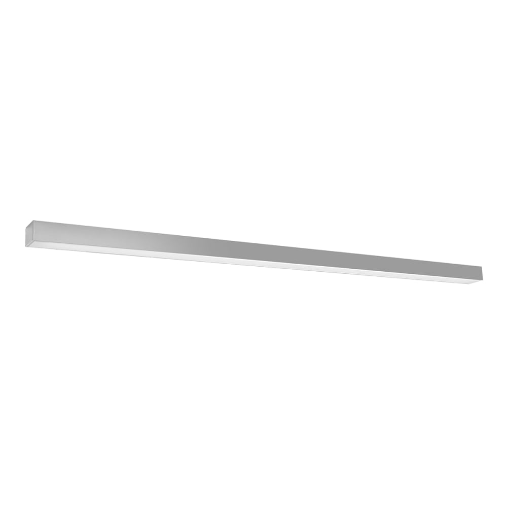 Thoro Lighting Deckenleuchte aus Aluminium, Höhe 6 cm, grau style modern - Aluminium