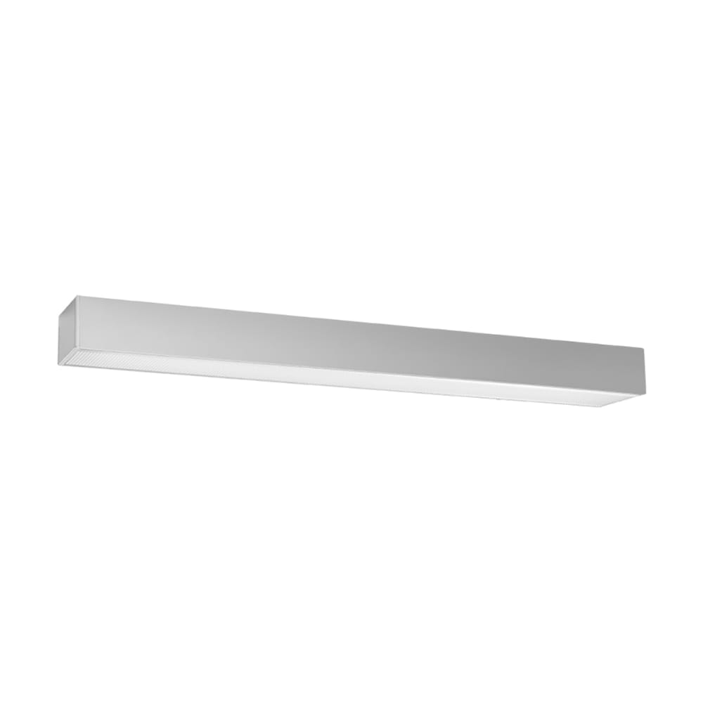 Thoro Lighting Deckenleuchte aus Aluminium, Höhe 6 cm, grau style modern - Aluminium