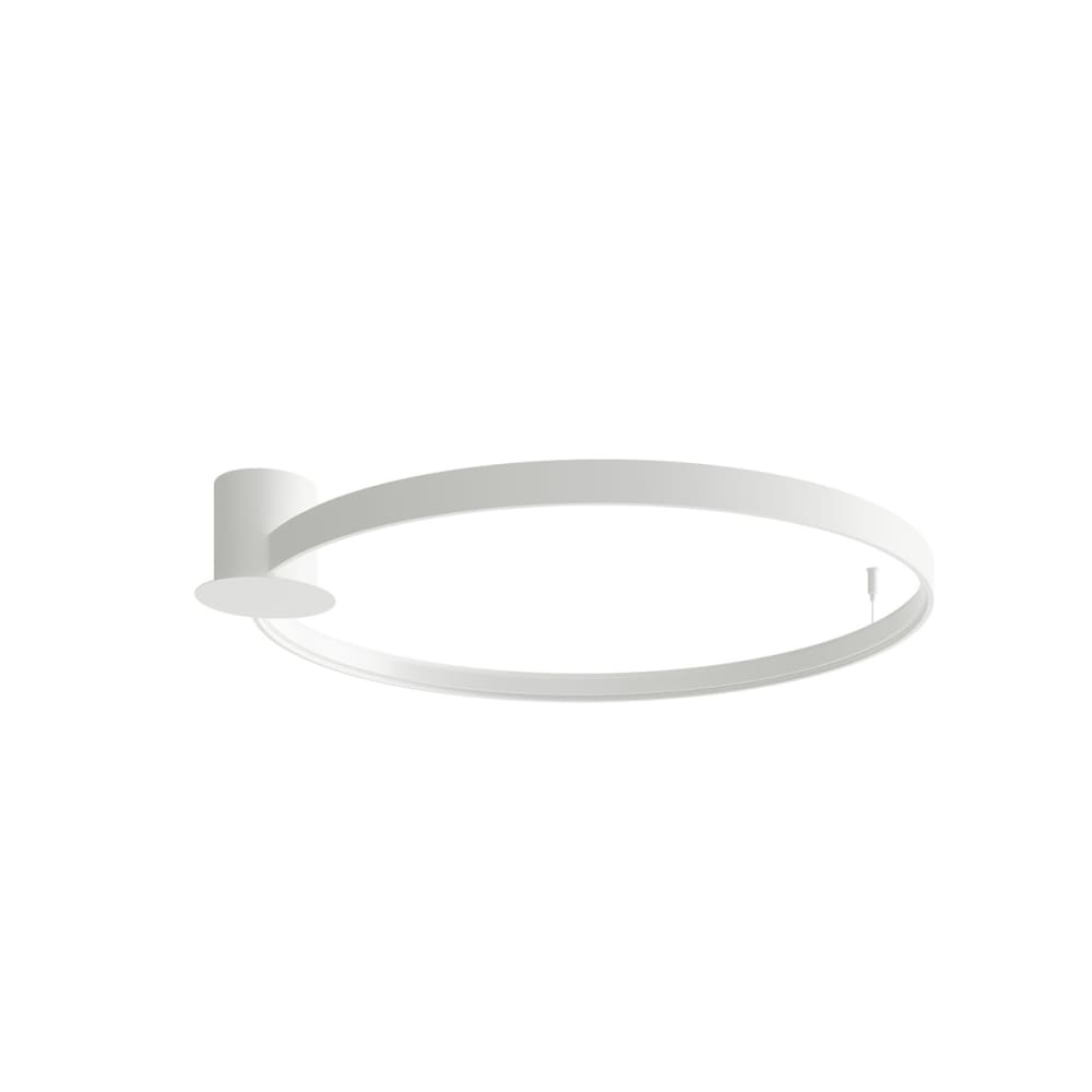 Thoro Lighting Deckenleuchte aus Stahl, Höhe 13 cm, weiß style modern - Stahl