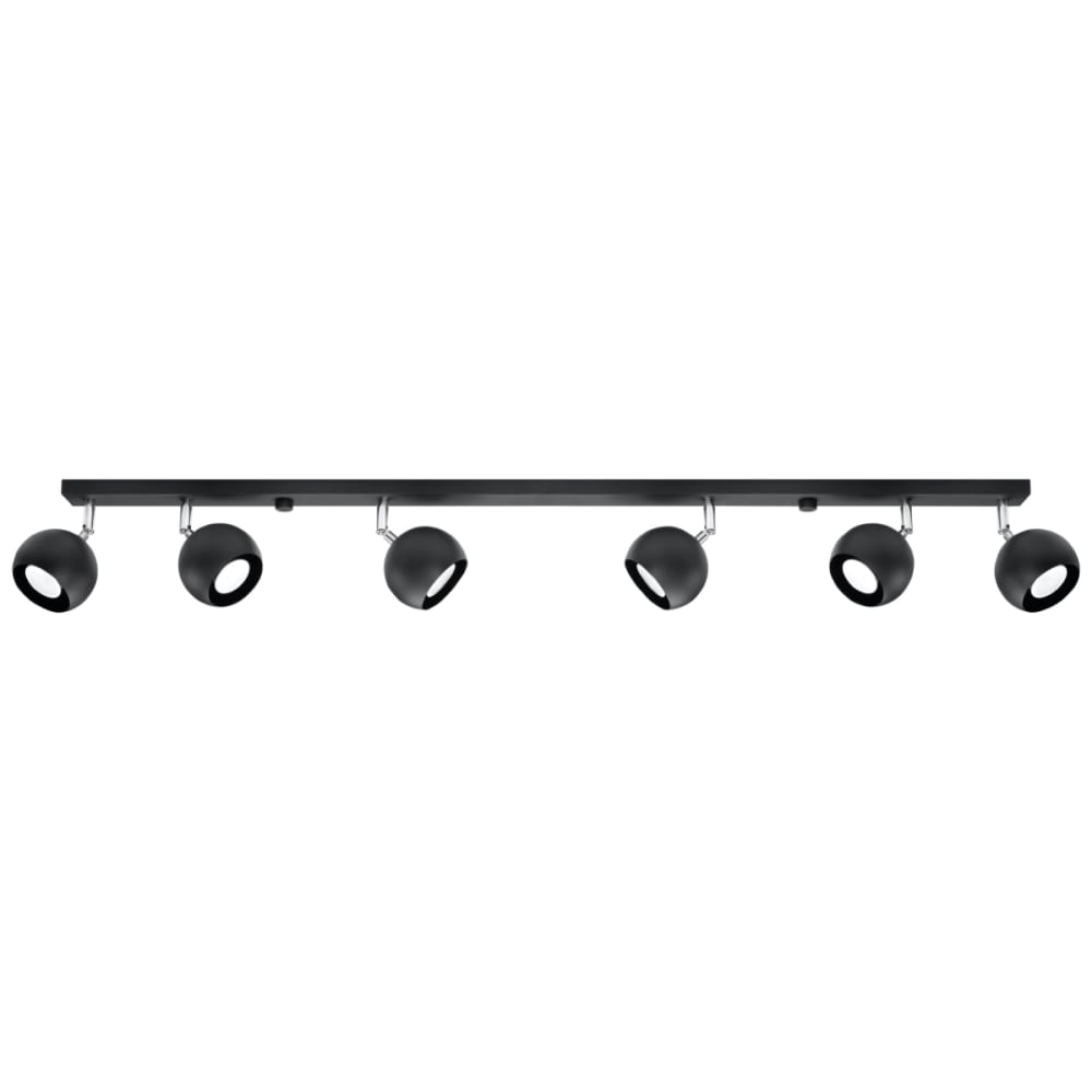 Lampada a soffitto nera acciaio - Modello Classico chic - Acciaio