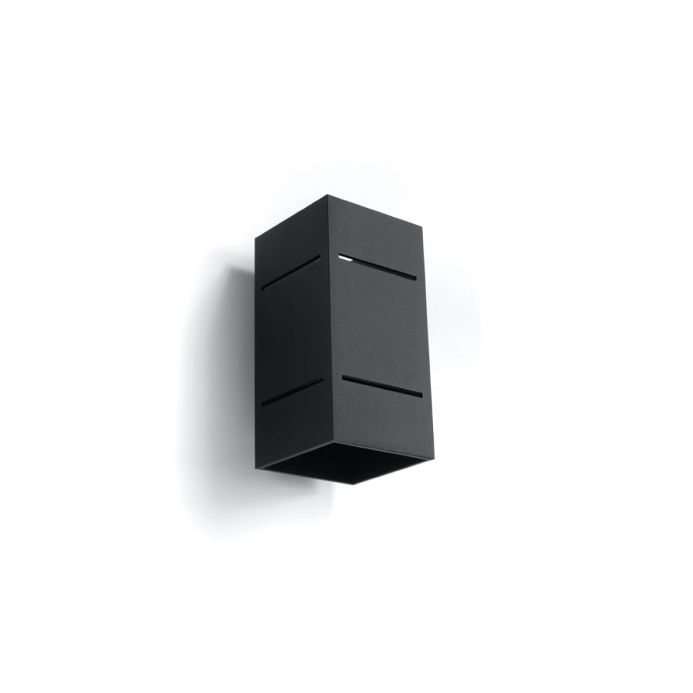 Applique Aluminium Noir G9 1 Blocco - Maisons du Monde