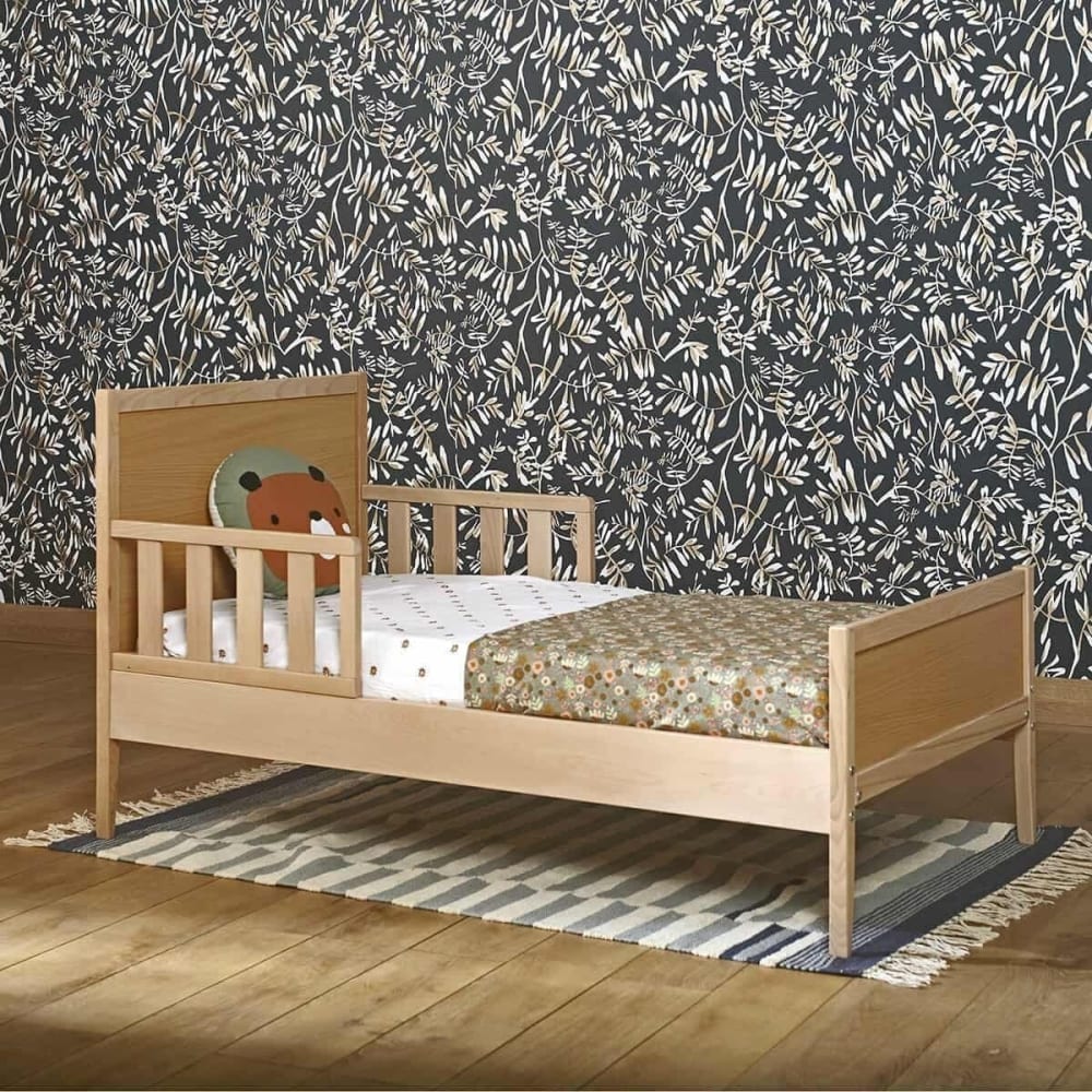 Lit enfant avec matelas bois massif 70x140 cm - Maisons du Monde