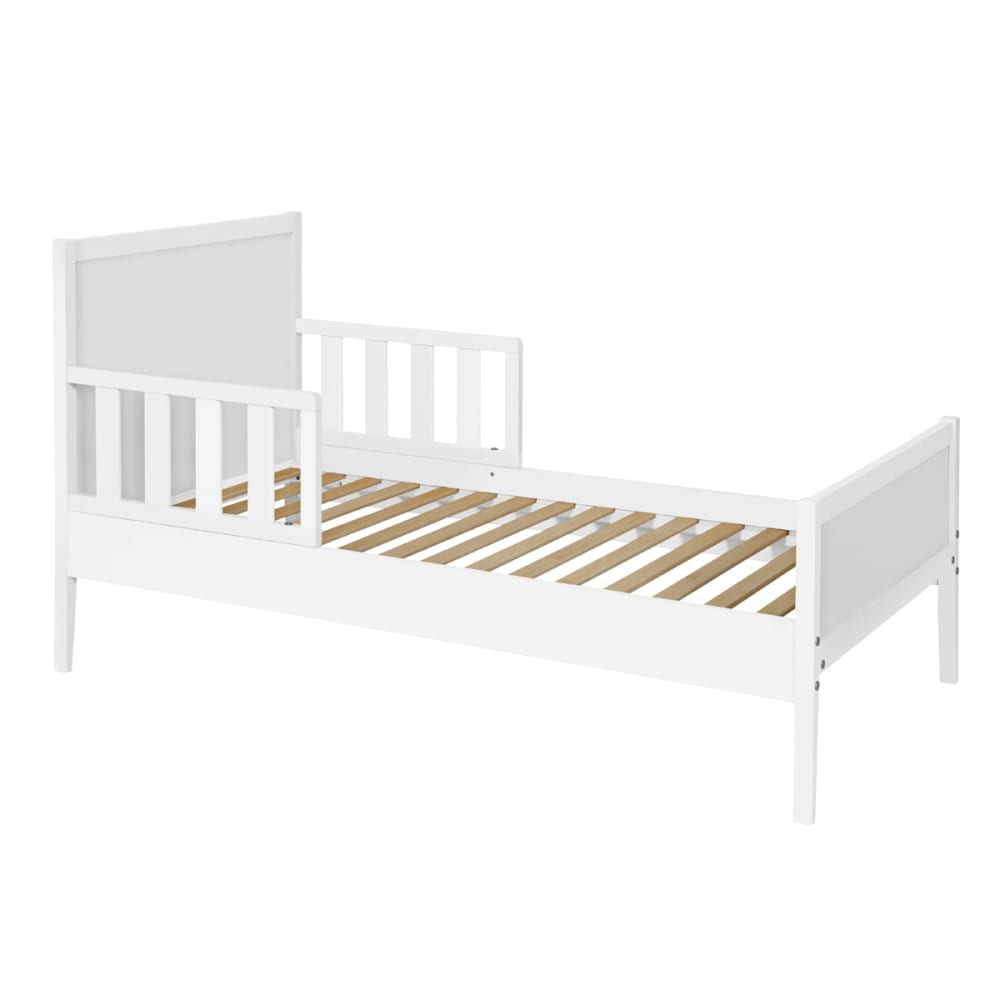 Lit enfant bois massif blanc 70x140 cm - Maisons du Monde