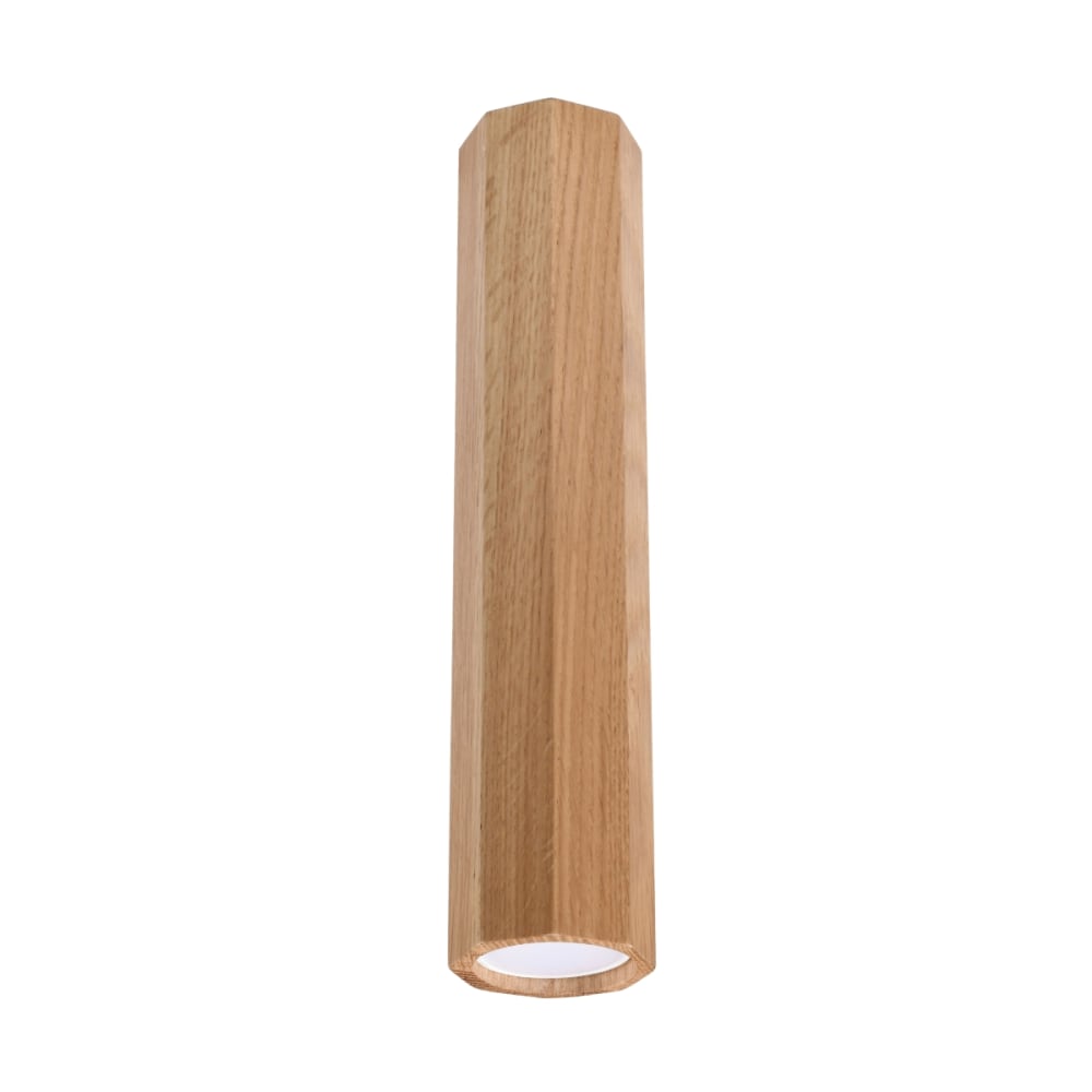 Lámpara de techo roble madera alt. 30 cm