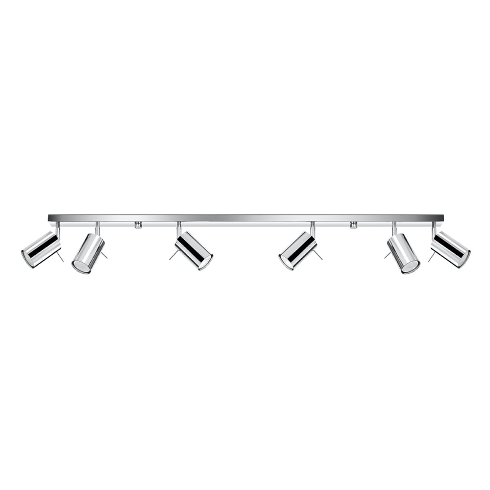 Lámpara de techo cromo acero alt. 16 cm