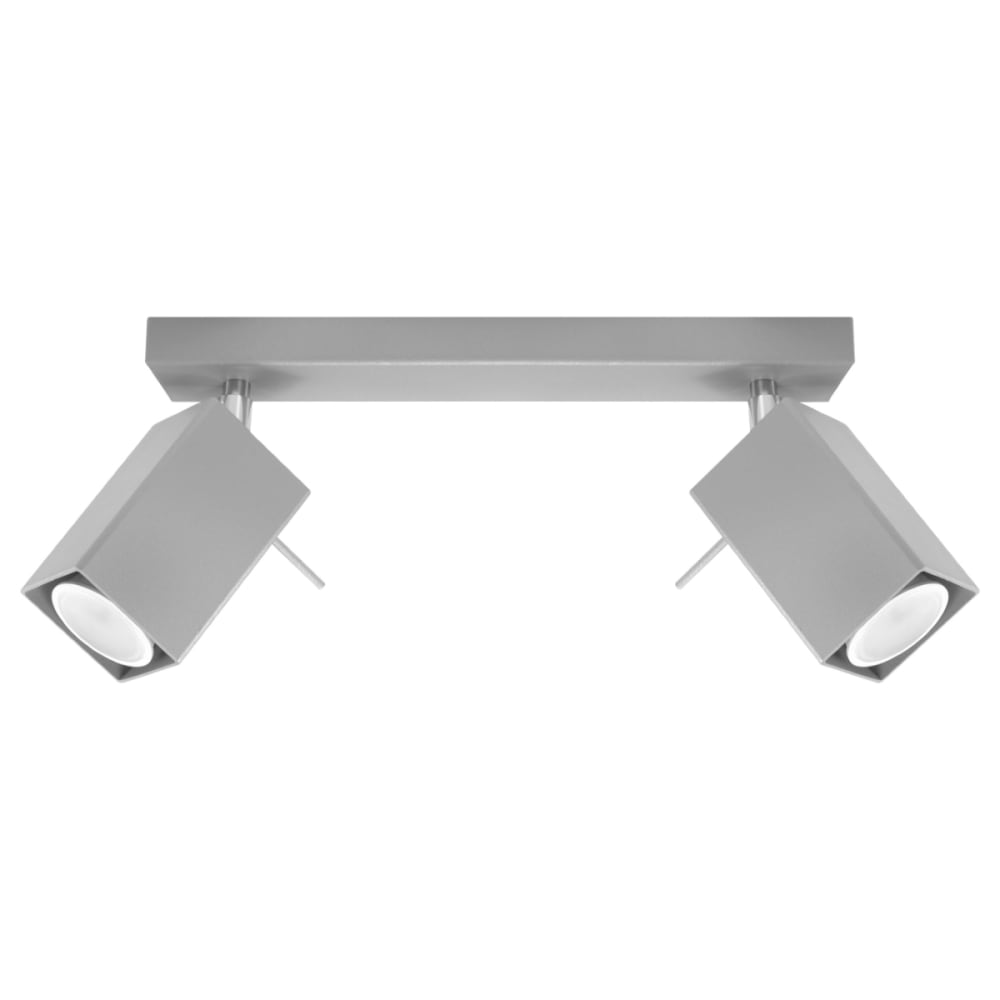 Sollux Lighting Deckenlampen aus Stahl in grau style classic chic - Stahl