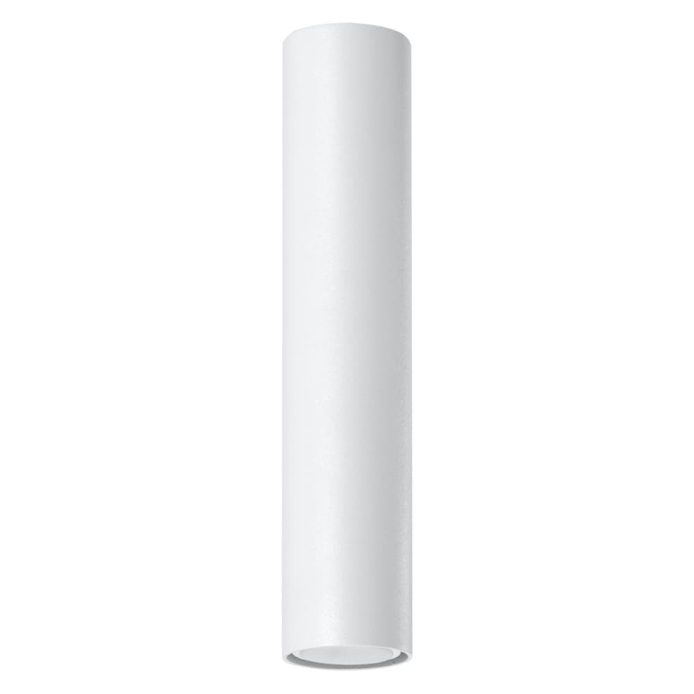 Plafonnier Acier Blanc GU10 1 Lagos 30