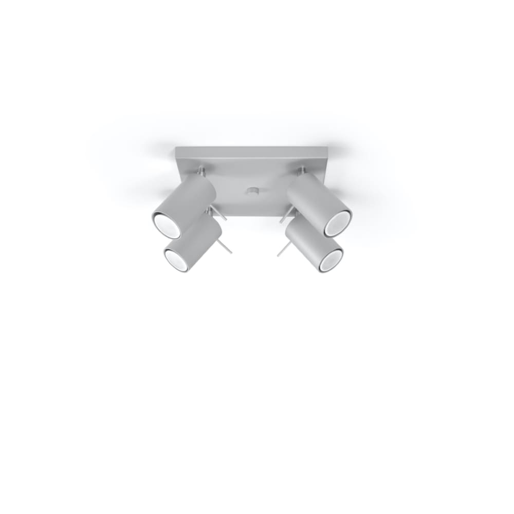 Lámpara de techo gris acero alt. 16 cm - Maisons du Monde