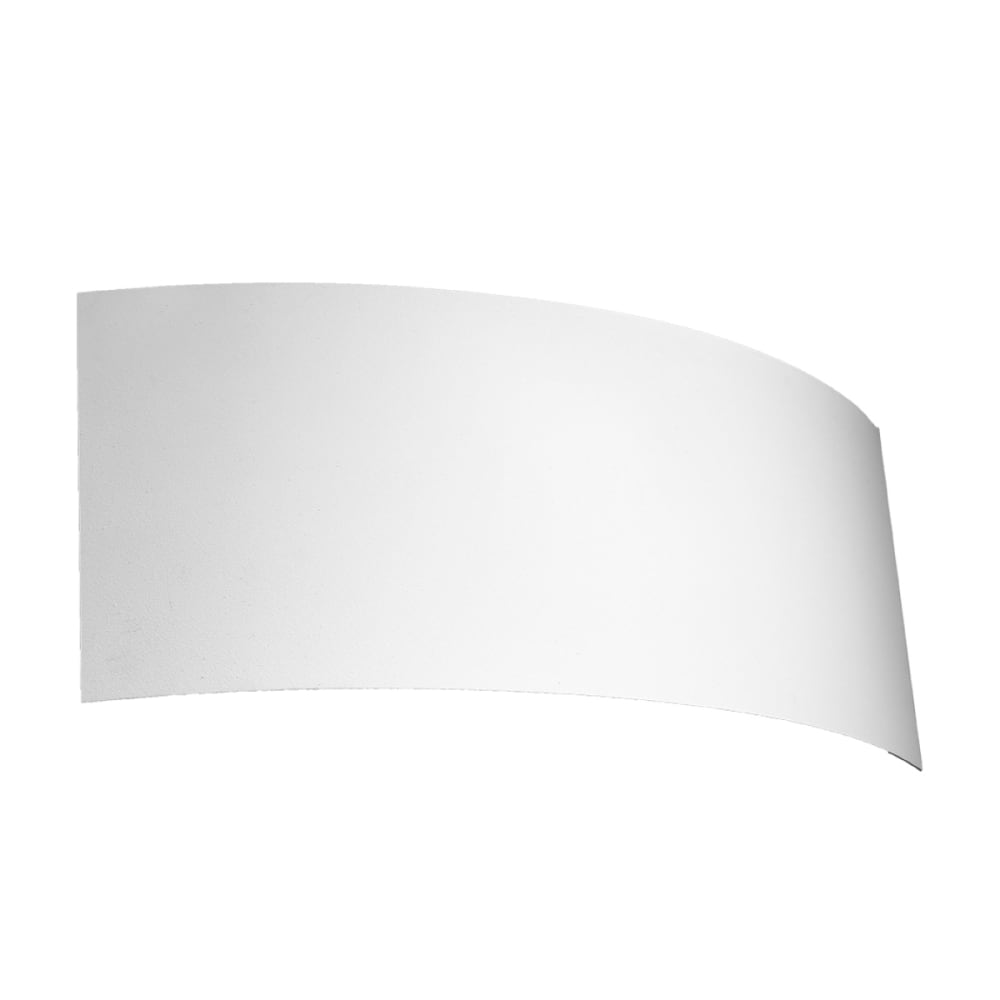 Lámpara de pared blanco acero alt. 14 cm