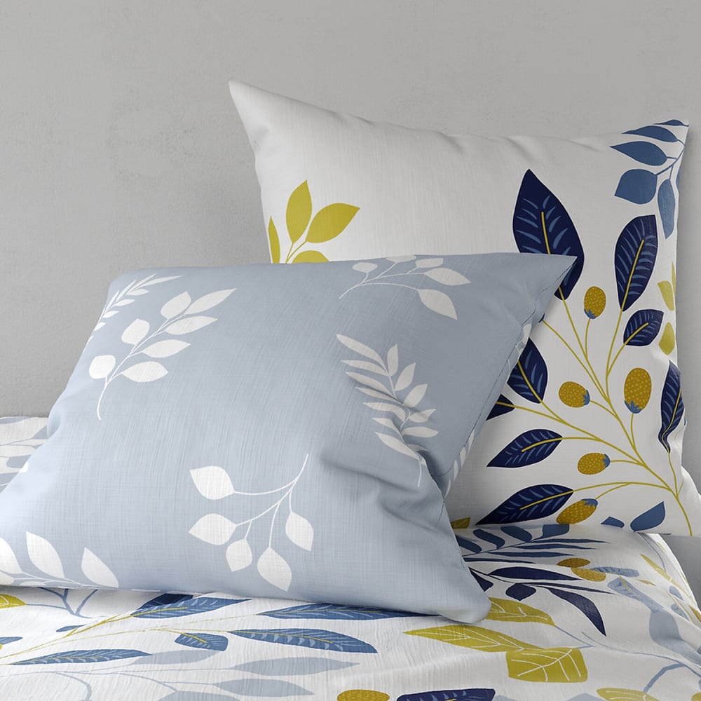 Parure de draps coton imprimée + taie 180x290 cm — vue 4