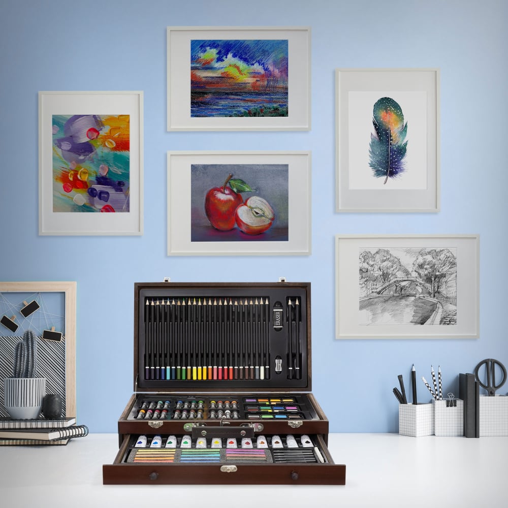 Set da pittura kit da disegno per artista valigia - ECD Germany