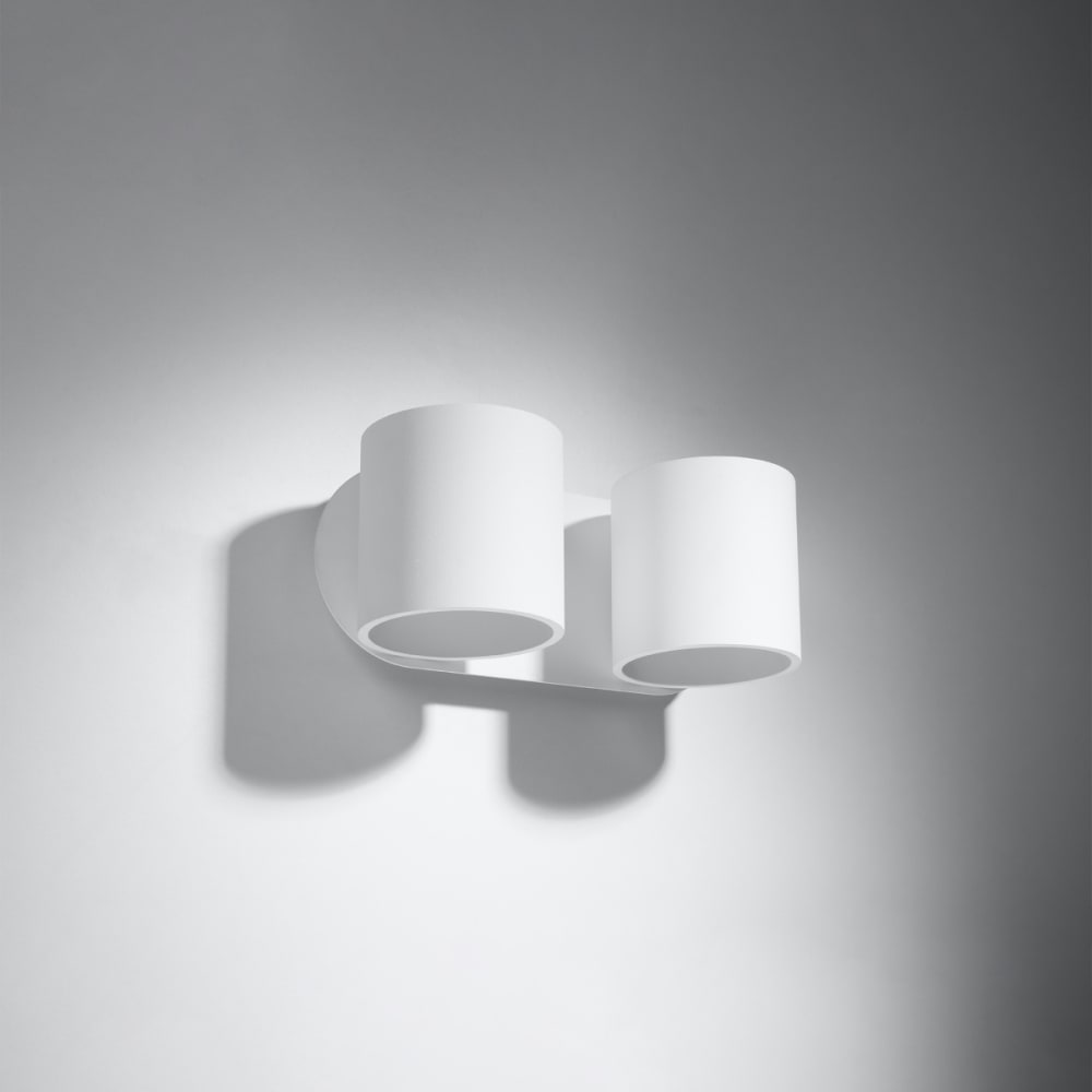Lámpara de pared blanco aluminio alt. 10 cm - Maisons du Monde