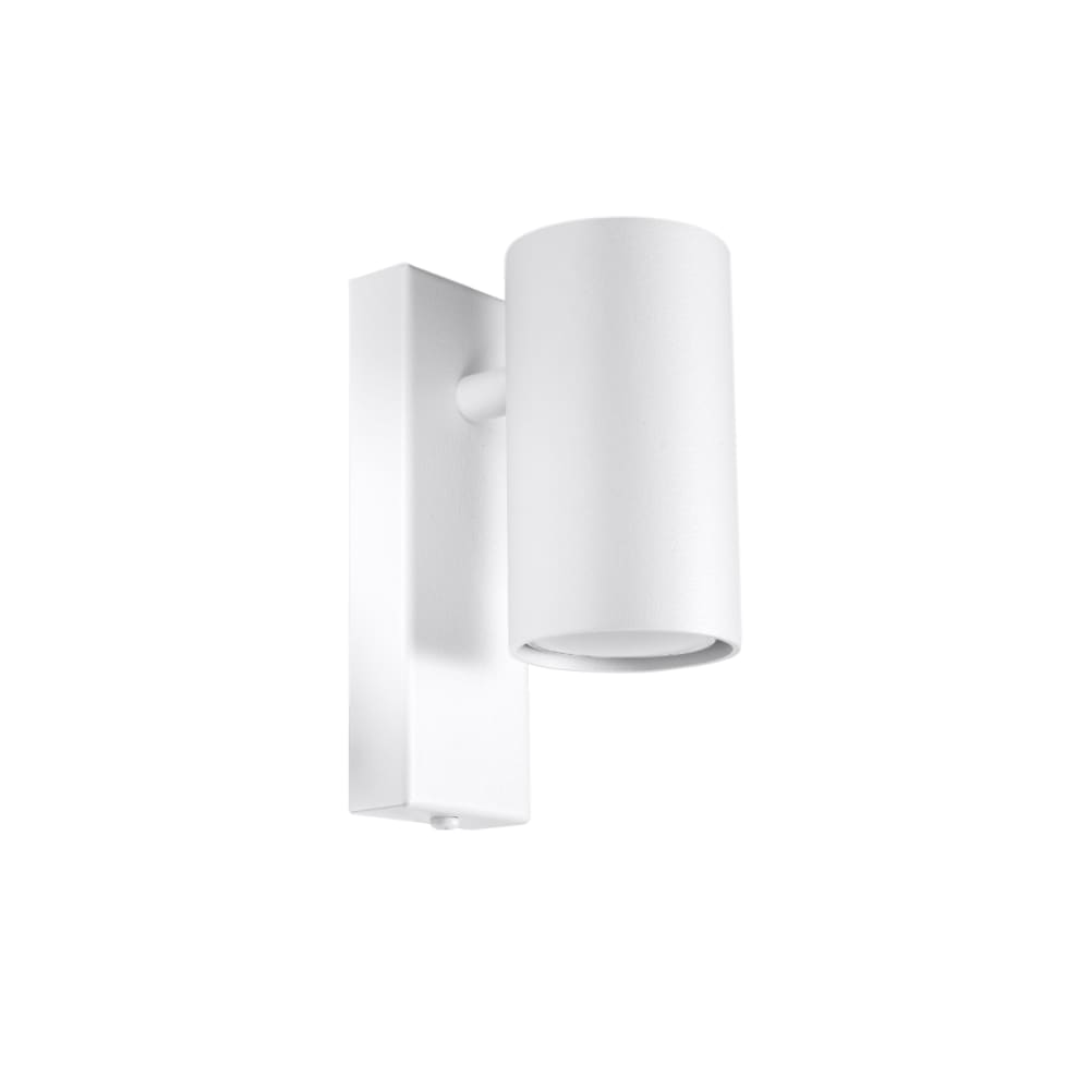 Lámpara de pared blanco acero alt. 15 cm