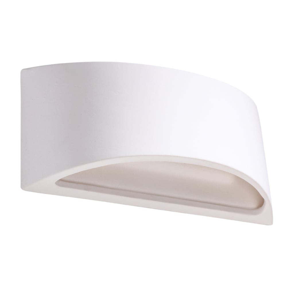 Lámpara de pared blanco cerámica alt. 14 cm