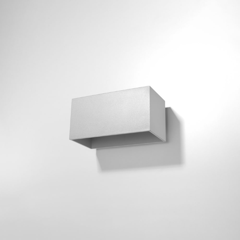 Applique Aluminium Gris G9 2 Quad Maxi - Maisons du Monde