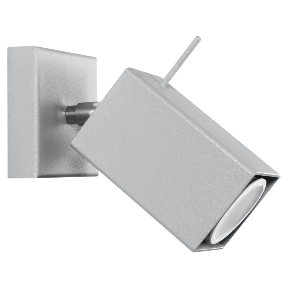 Sollux Lighting Applique Acier Gris GU10 1 Merida style classique chic Gris Acier