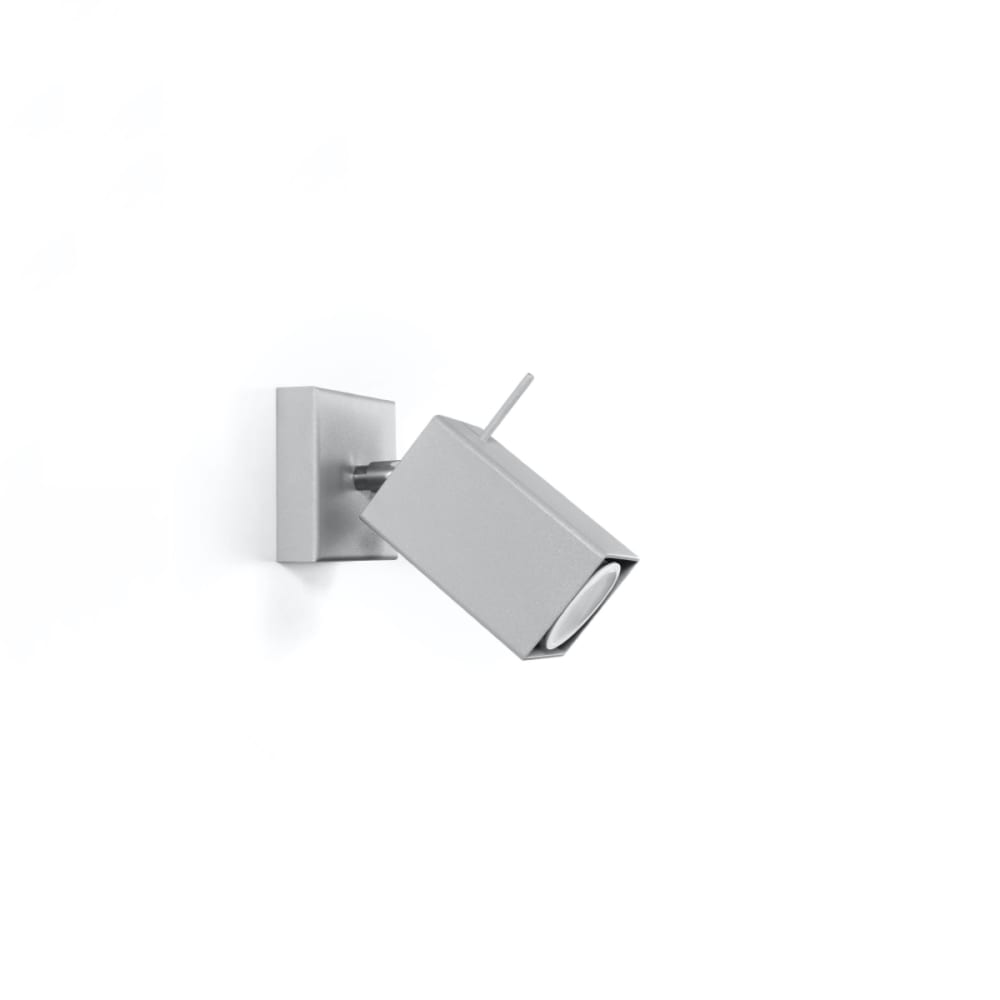 Lámpara de pared gris acero alt. 8 cm - Maisons du Monde